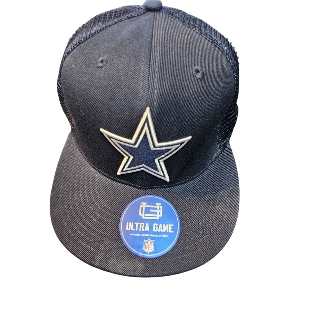 Dallas cowboys Ultra Game SnapBack Black Star Cap